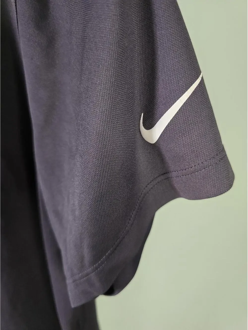 Nike Dri-FIT Standard Fit Golf Polo Shirt Men's XL Dark Gray,Athletic,sports